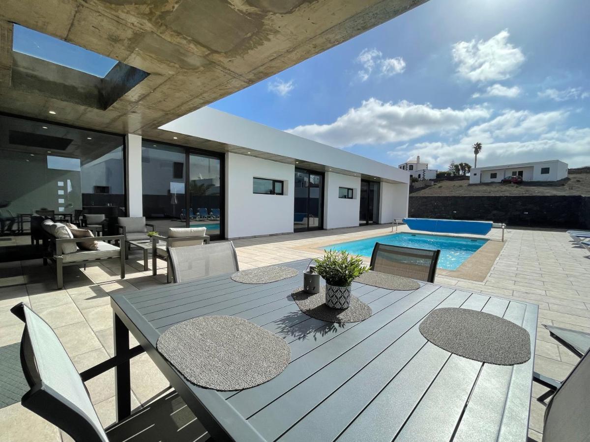 Eslanzarote Eco Villa Tony, Heated Pool, Jacuzzi, Sat Tv, Super Wifi La Costa Ngoại thất bức ảnh