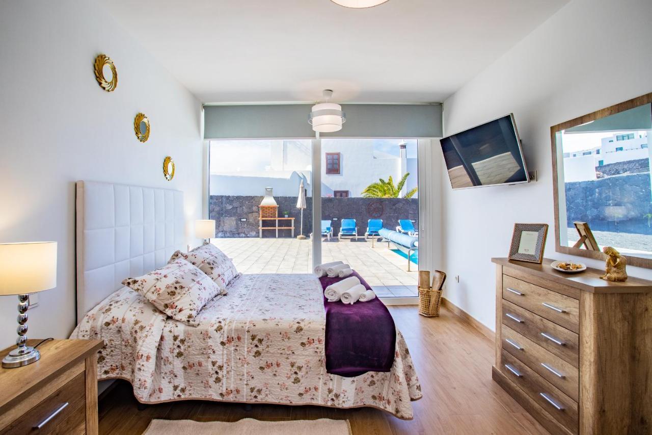 Eslanzarote Eco Villa Tony, Heated Pool, Jacuzzi, Sat Tv, Super Wifi La Costa Ngoại thất bức ảnh