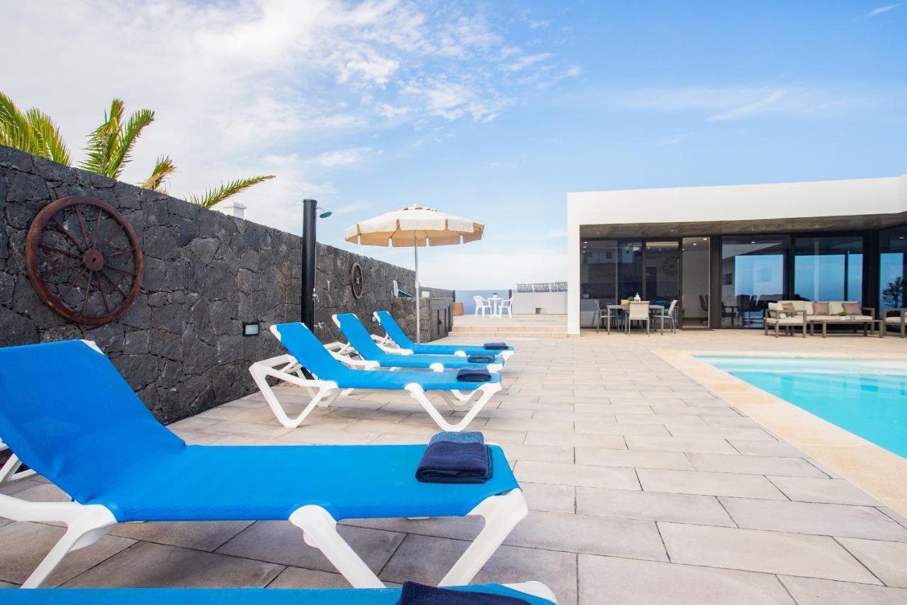Eslanzarote Eco Villa Tony, Heated Pool, Jacuzzi, Sat Tv, Super Wifi La Costa Ngoại thất bức ảnh