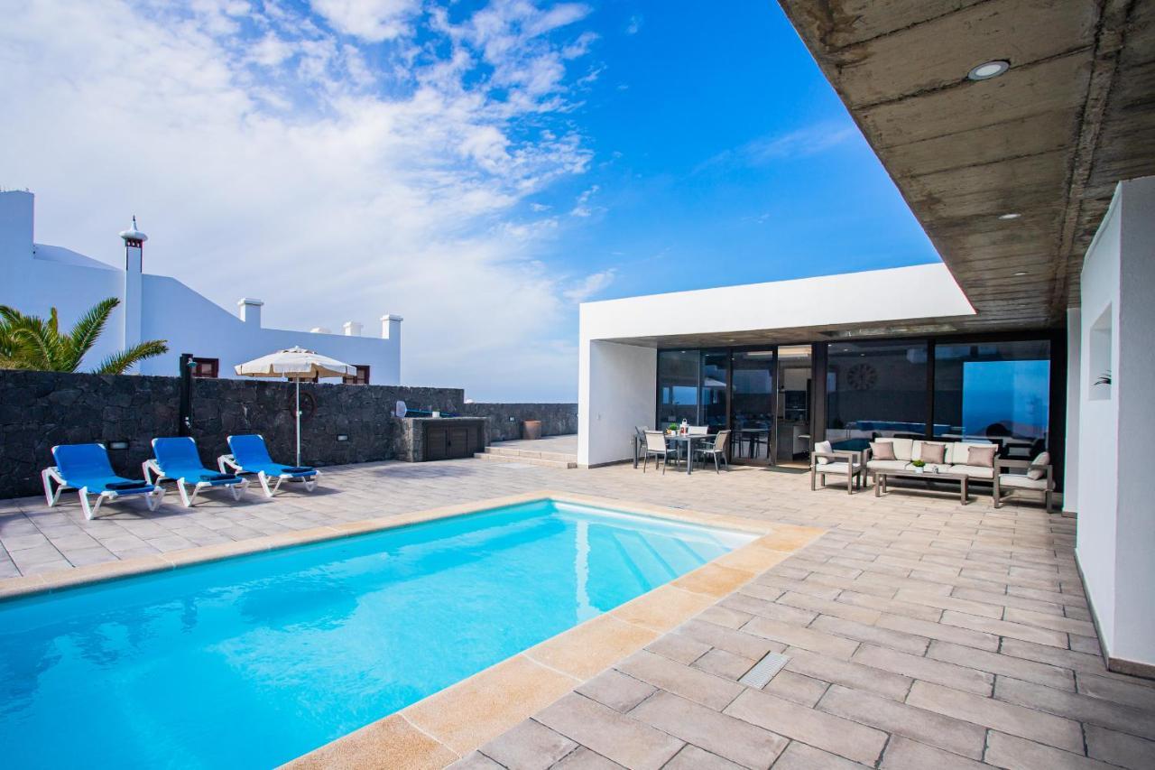 Eslanzarote Eco Villa Tony, Heated Pool, Jacuzzi, Sat Tv, Super Wifi La Costa Ngoại thất bức ảnh