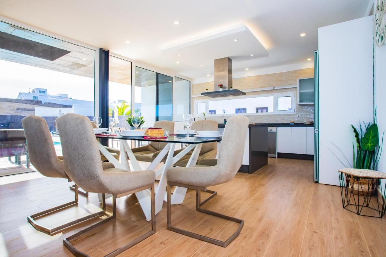 Eslanzarote Eco Villa Tony, Heated Pool, Jacuzzi, Sat Tv, Super Wifi La Costa Ngoại thất bức ảnh