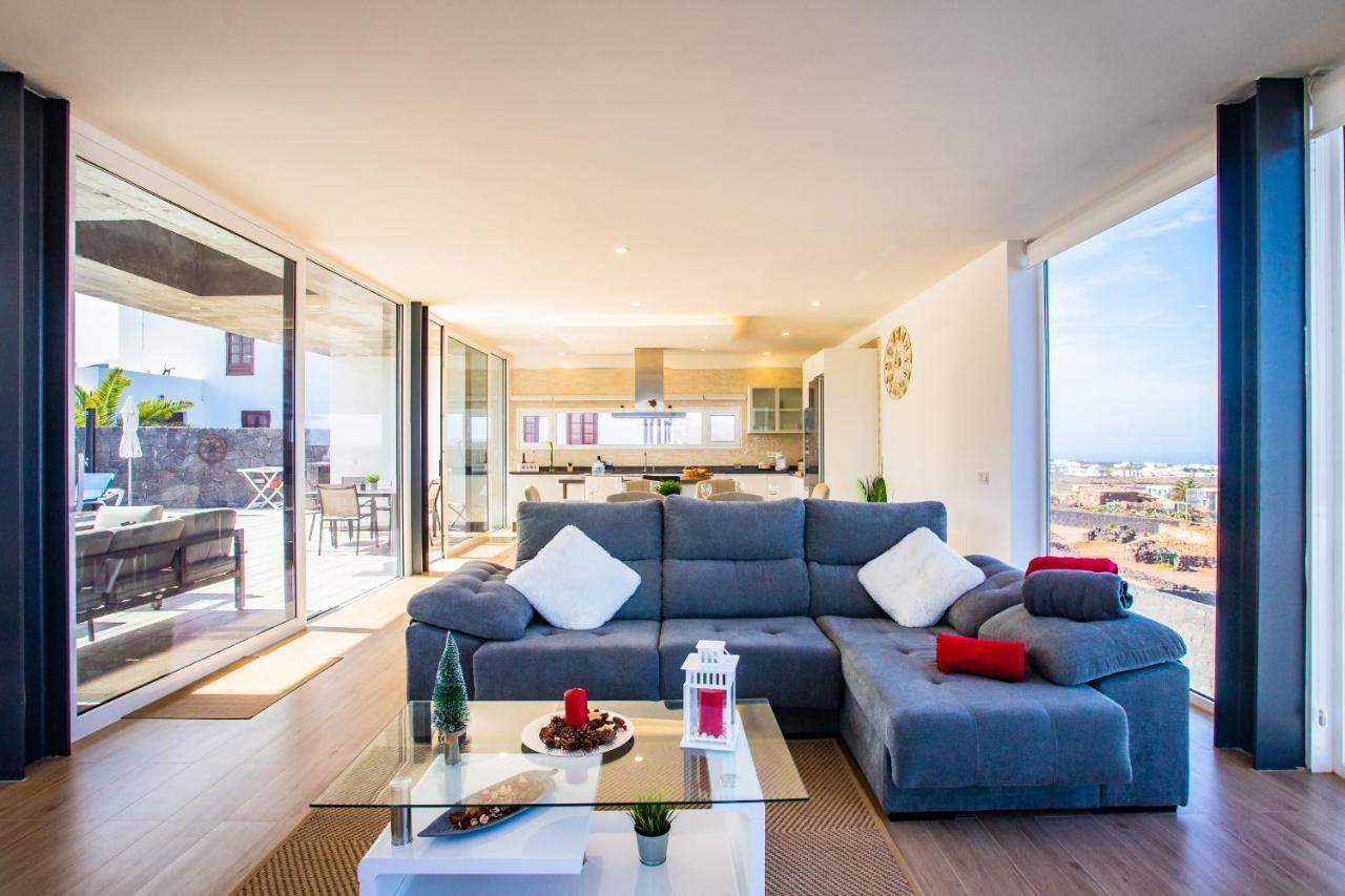 Eslanzarote Eco Villa Tony, Heated Pool, Jacuzzi, Sat Tv, Super Wifi La Costa Ngoại thất bức ảnh