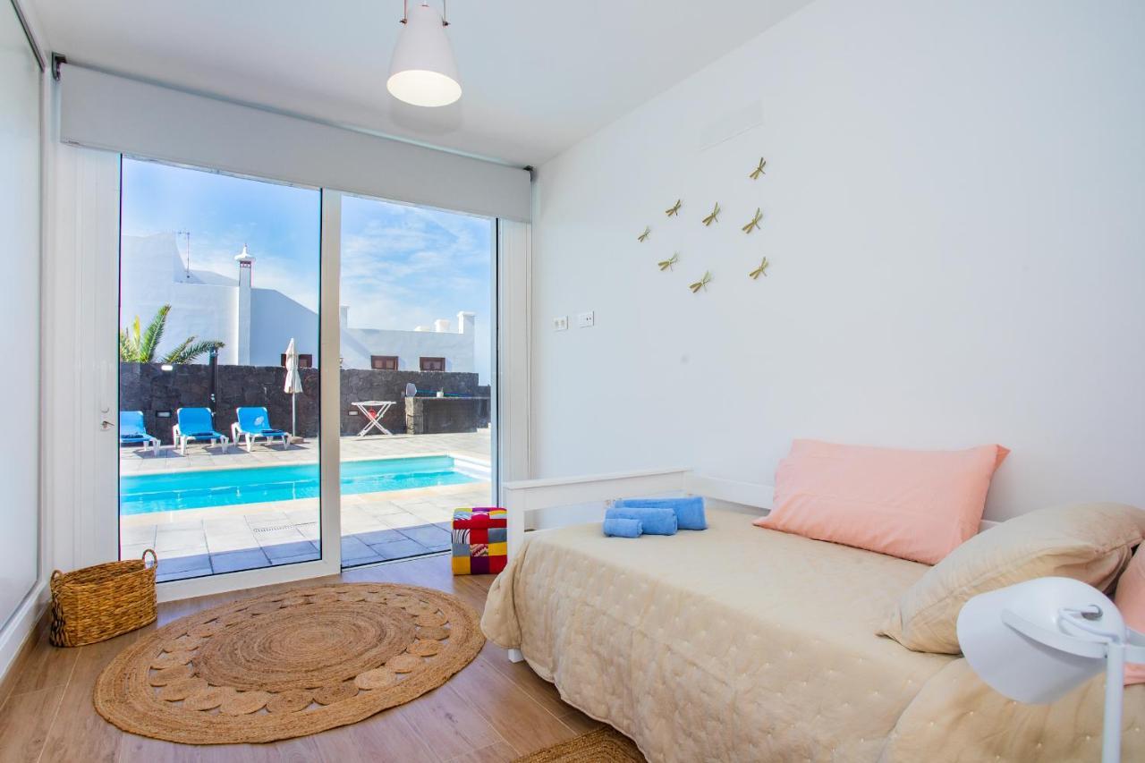 Eslanzarote Eco Villa Tony, Heated Pool, Jacuzzi, Sat Tv, Super Wifi La Costa Ngoại thất bức ảnh