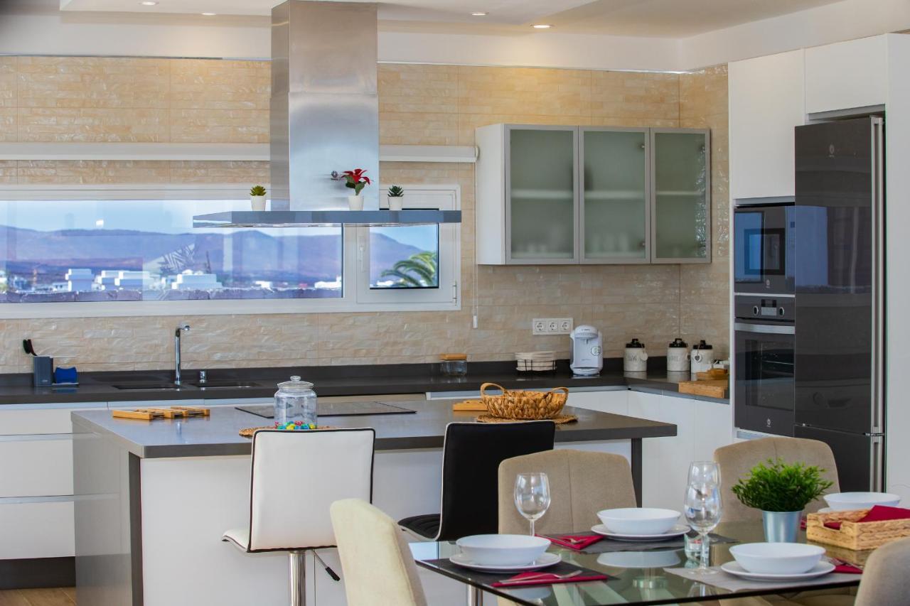 Eslanzarote Eco Villa Tony, Heated Pool, Jacuzzi, Sat Tv, Super Wifi La Costa Ngoại thất bức ảnh