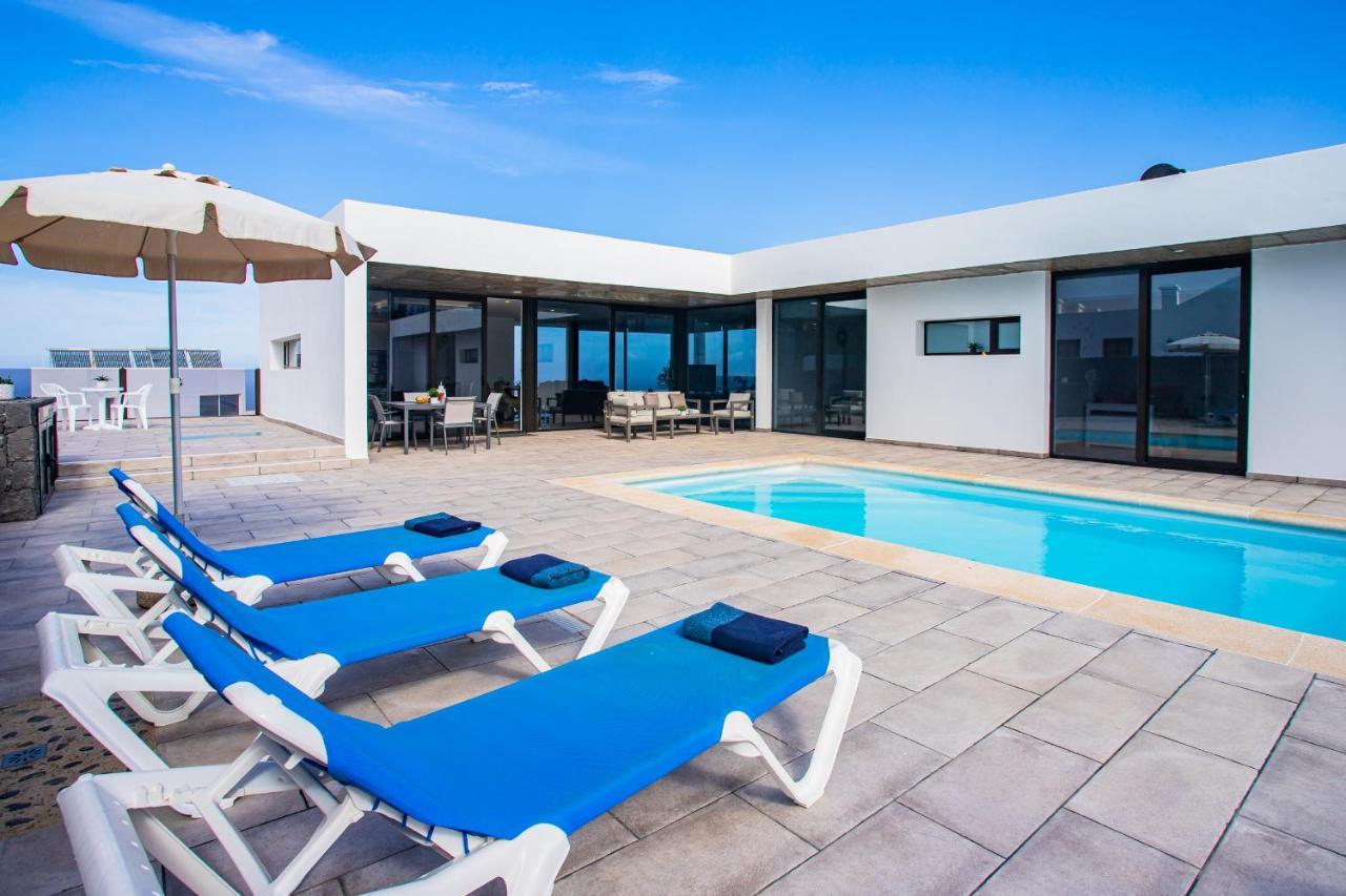 Eslanzarote Eco Villa Tony, Heated Pool, Jacuzzi, Sat Tv, Super Wifi La Costa Ngoại thất bức ảnh