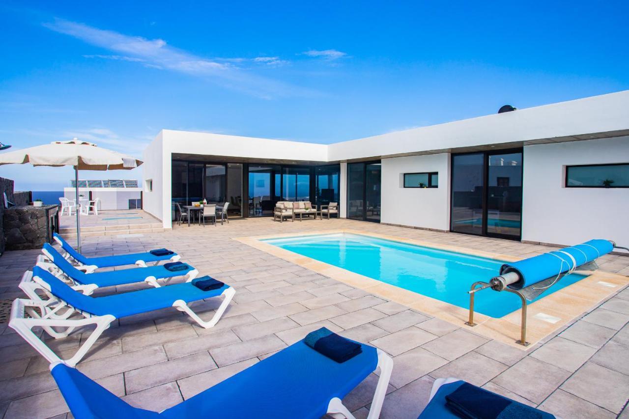 Eslanzarote Eco Villa Tony, Heated Pool, Jacuzzi, Sat Tv, Super Wifi La Costa Ngoại thất bức ảnh